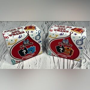 Lot of 2x McDonald's Happy Meal Toy 2024 Pet Simulator Roblox Shark + Lion